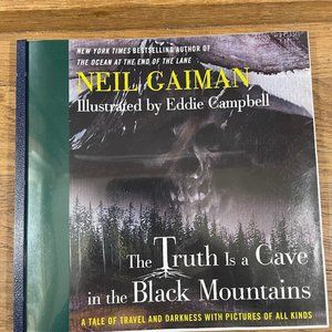 Neil Gaiman The Truth is a Cave in the Black Mountains Paperback Plastic Cover